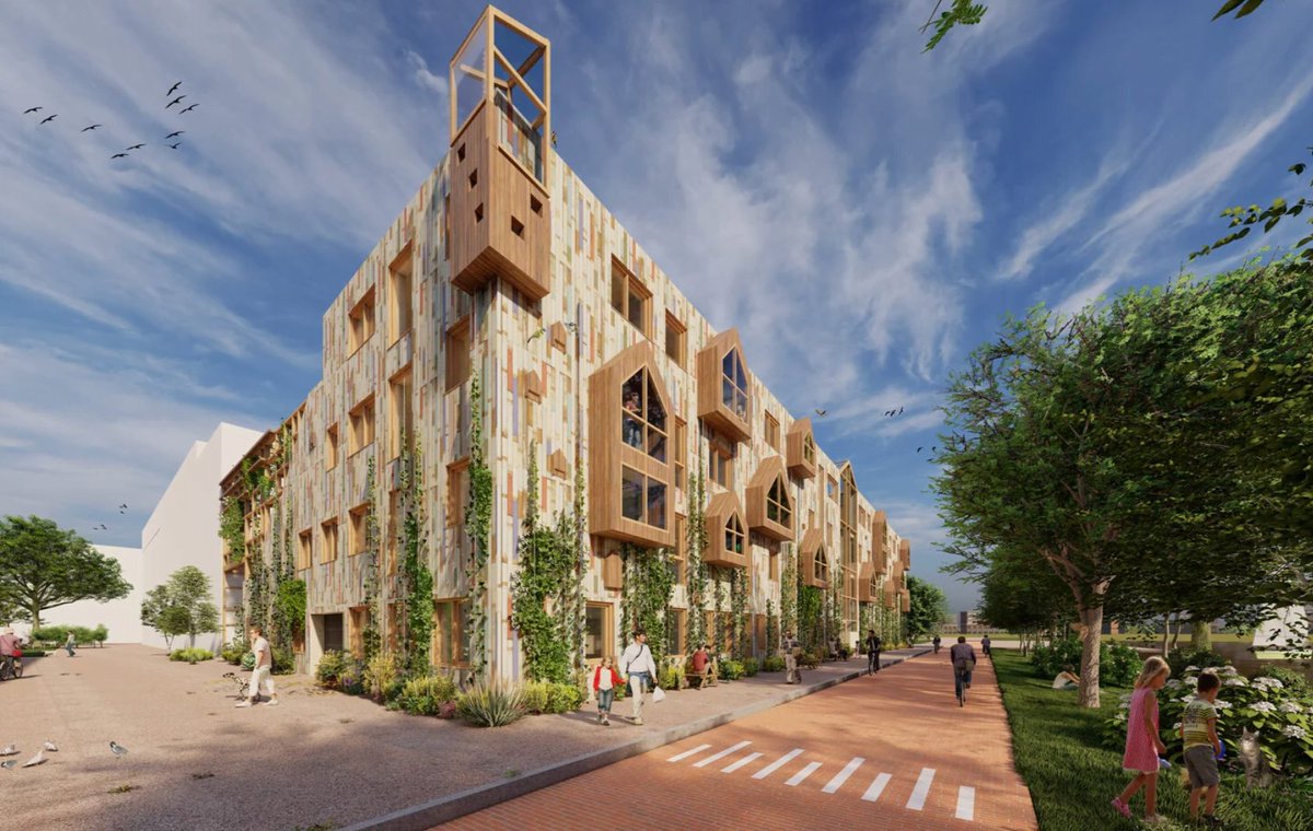 hetkanWel's tweet photo. De Torteltuin in Amsterdam wordt nu echt werkelijkheid! 🏡 De bouw van deze duurzame #wooncoöperatie gaat eind dit jaar van start. Lees hier meer over dit sociale en duurzame #woonproject 👇
https://t.co/VbifibwySl https://t.co/SzkqluOuAY