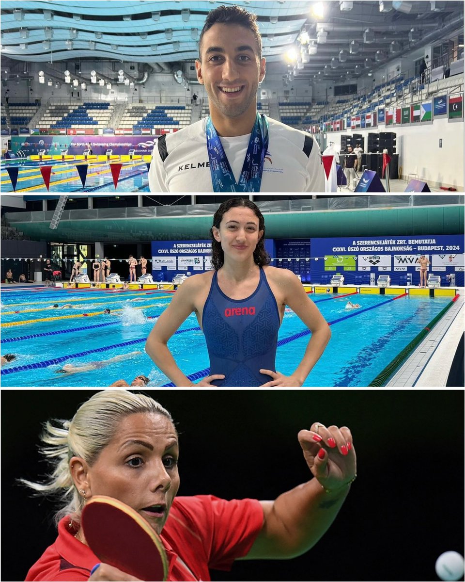 Meet the 10 athletes who will represent Lebanon at #Paris2024 #Olympics 
- Ray Bassil, shooting
- Laeticia Aoun, taekwondo 
- Philippe Wakim, fencing
- Marc Anthony Ibrahim, athletics
- Caramnob Sagaipov, judo
- Benjamin Hassan, tennis singles &amp; doubles
- Hady Habib, tennis