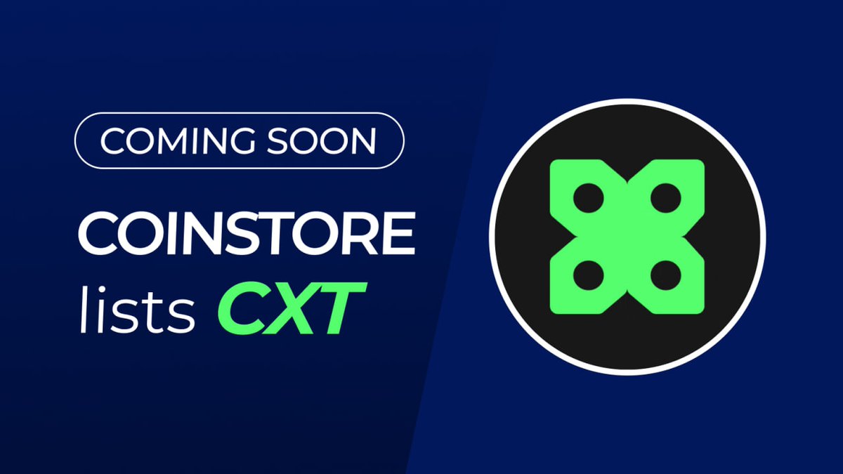 CoinstoreExc's tweet photo. 🔥 NEW LISTING ON COINSTORE 🔥

👏 Welcome: @Covalent_HQ $CXT 👏

👇Watch this space for more👇
🌎 Official website: https://t.co/cIjsfJjd6L https://t.co/rkhTaKlJeD