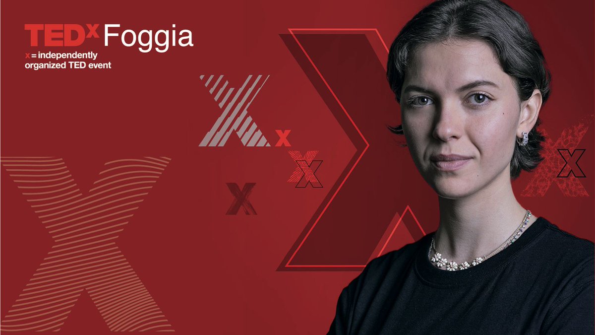 ❌ Siamo entusiasti di presentarvi Giulia Mongardi, la nostra nuova Welcome Speaker!
Sempre alla ricerca di nuovi stimoli, Giulia sogna l'estero, ma resta molto legata al nostro territorio, per questo ha deciso di collaborare con noi.

Scopri di più qui: tedxfoggia.com/user/giulia-mo…