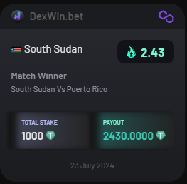 psych_tyson's tweet photo. After seeing what they did with #USAMBNT , I got South Sudan winning in the opening game!
#OlympicGames are gonna be fun this year betting on @DexWin_Sports ! https://t.co/QXlurZpSqu
