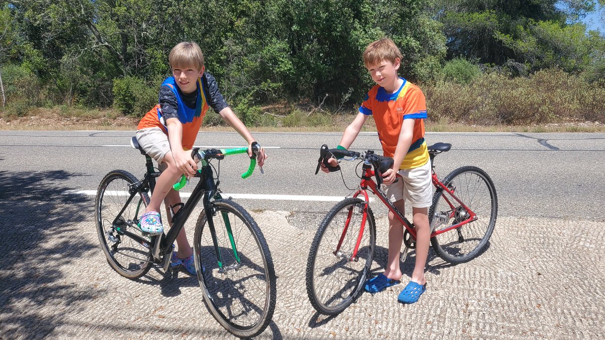 Say hello to Tobias and James! 👋 After cycling up Mount Venoux and Alpe d'Huez together they are taking on their final in the trio of French climbs, the Tourmalet 🚵

In celebrating this achievement these two superheroes are raising money for Llamau to end youth homelessness in