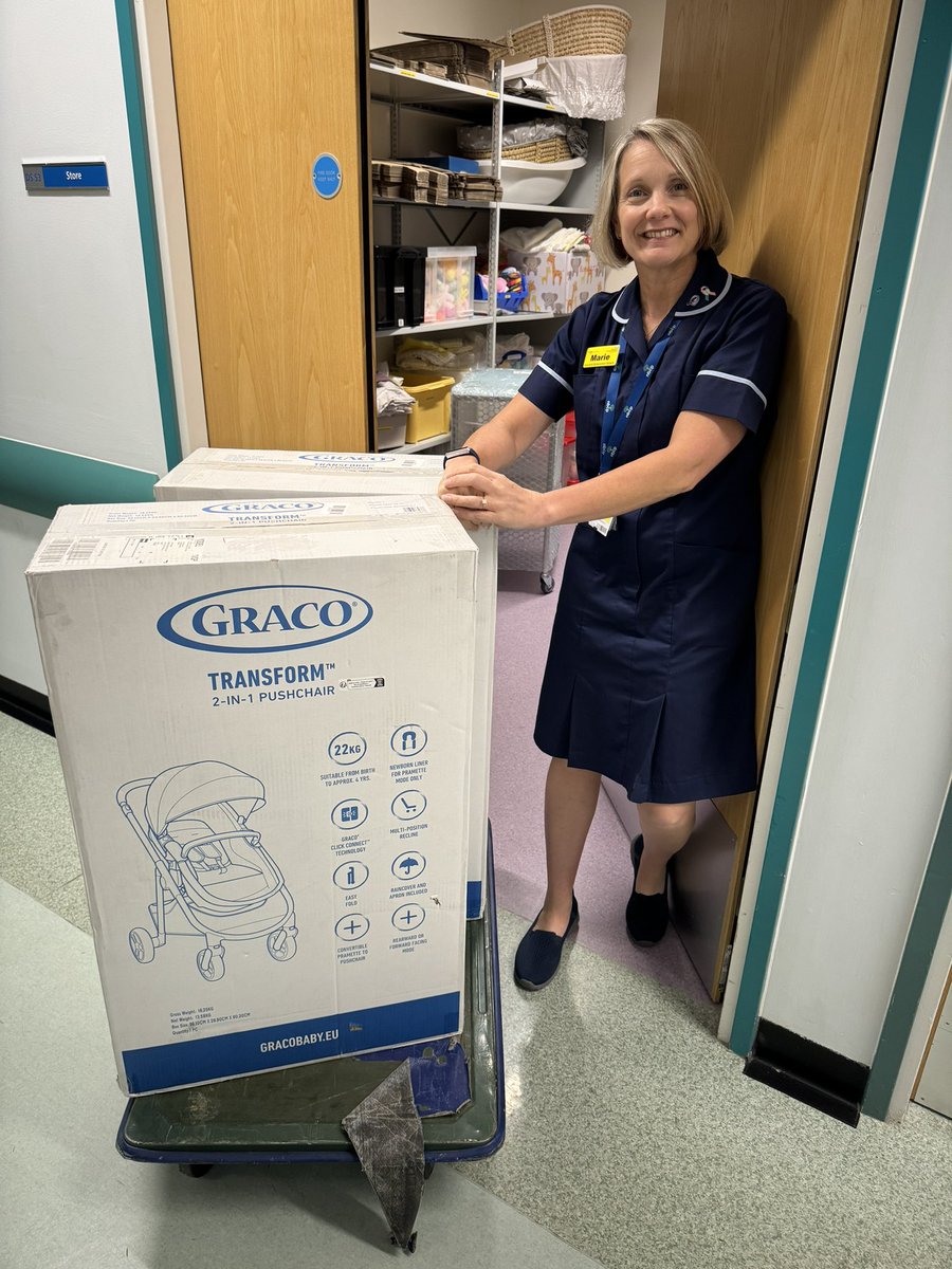Jane Dorothy (@jd_petleadrduh) on Twitter photo <a href="/RoyalDevonNHS/">Royal Devon NHS</a> <a href="/MaternityRde/">RD&E Maternity</a> delivery of prams to Marie our Specialist Bereavement Midwife. This will enable families who have lost a child after birth to be able to escort their babies to the mortuary with dignity. Thank you @SDSolutionUK for the generous donation. #compassion <a href="/RoyalDevonNHS/">Royal Devon NHS</a> <a href="/MaternityRde/">RD&E Maternity</a> delivery of prams to Marie our Specialist Bereavement Midwife. This will enable families who have lost a child after birth to be able to escort their babies to the mortuary with dignity. Thank you @SDSolutionUK for the generous donation. #compassion