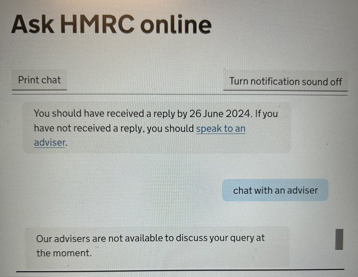 robcole87's tweet photo. @HMRCcustomers helpful 🤷‍♂️can you please assist? https://t.co/F2qDtobk9G