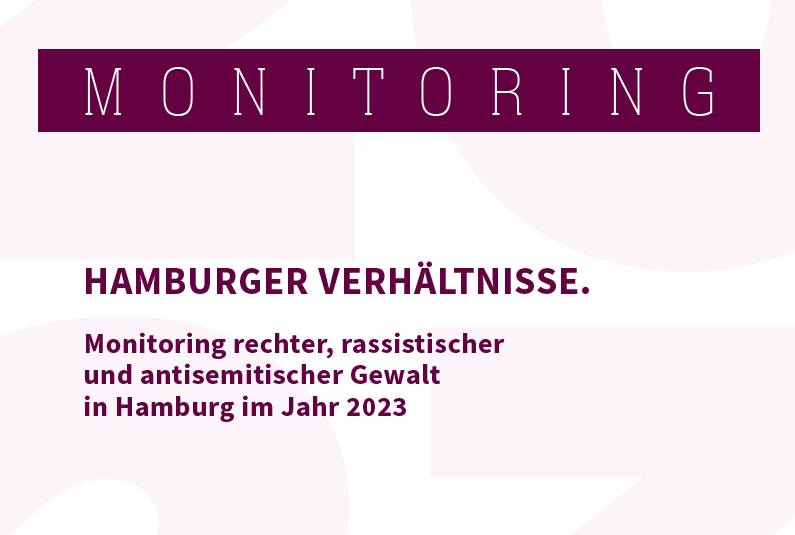 📣Unser Monitoringbericht zu rechten, rassistischen und antisemitischen Vorfällen in #Hamburg im Jahr 2023 ist draußen. Zu finden unter: 
hamburg.arbeitundleben.de/politische-bil…