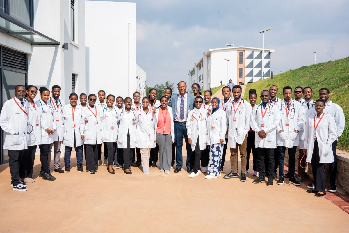University of Global Health Equity (@ughe_org) on Twitter photo A new milestone for #UGHE! Our very first cohort of medical students taking their first ever exit exams. We celebrate our 30 new doctors in the making. Grateful to all examiners - both internal and external.
#FutureDoctors #UGHEMilestone A new milestone for #UGHE! Our very first cohort of medical students taking their first ever exit exams. We celebrate our 30 new doctors in the making. Grateful to all examiners - both internal and external.
#FutureDoctors #UGHEMilestone
