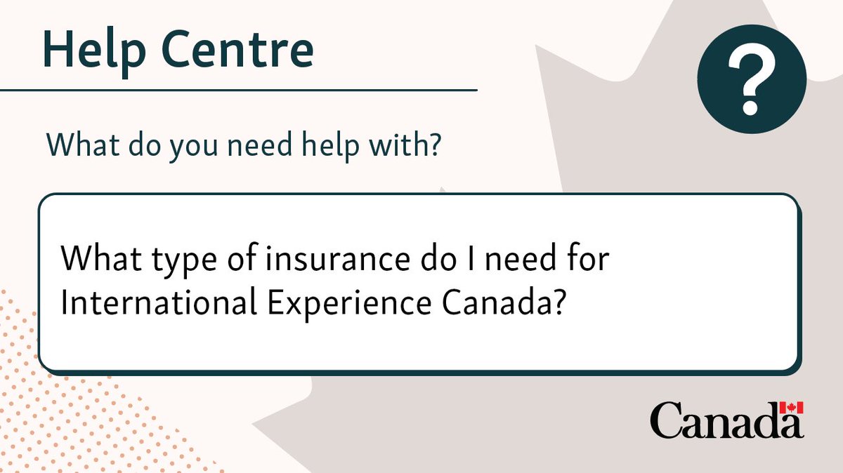 When arriving in Canada, make sure you have health insurance valid for your entire stay. A provincial health card is not enough. If your policy expires before your permit, you won't be able to change the conditions later. 

For more info: ow.ly/AvMR50SFuAl