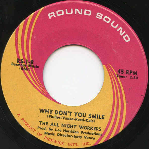 vinylslam's tweet image. The first co-write between John Cale and Lou Reed, Why Don’t You Smile (B-side of the All Night Workers’ only single) suggested the Velvet Underground’s sonic blueprint with its sinister drones and plodding rhythm. New blog: b-side.website/2024/07/22/nig…