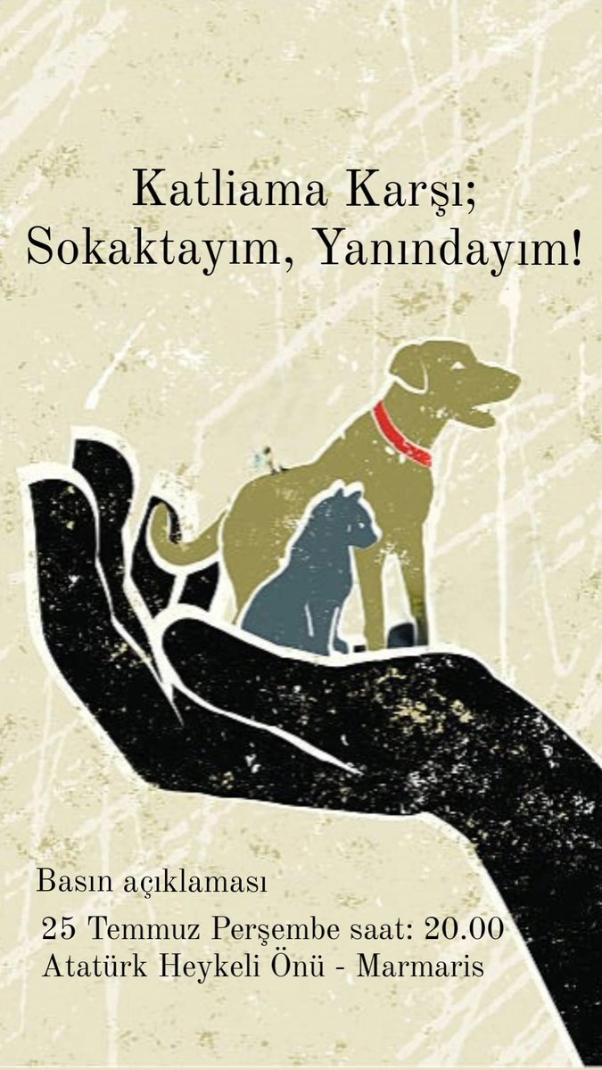 Cinayet yasasına dur demek için tüm Marmarislileri Perşembe, 20.00'da, Marmaris Atatürk Heykeli önünde gerçekleşecek basın açıklamasına bekliyoruz.
#YasayıGeriÇek