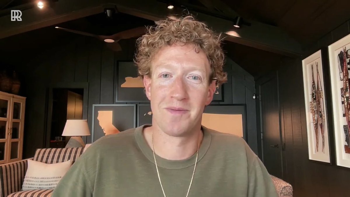 Zuck's AI strategy in a nutshell:

- Free frontier model for devs
- Undercut closed-source rivals
- Skip cloud wars; instead monetize biz/creator agents
- Harvest fresh data/content for Meta ecosystem
- Profit