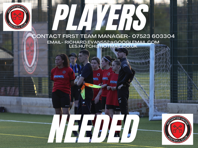 Nufcwomens's tweet image. 🔴⚫️ Players Needed ⚫️🔴
All players welcome for our first and reserves team show us what you have got and see if you are ready for a new challenge!! ⚽️⚽️