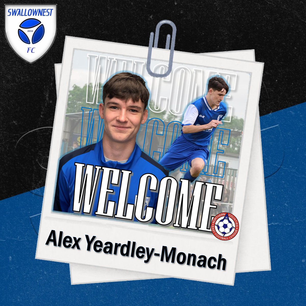 Swallownest_fc's tweet photo. ✍️ NEW SIGNING ✍️

We are delighted to announce the signing of winger, Alex Yeardley-Monach and striker, Joe Gore from Sheffield Wednesday Community Academy! 

Welcome to Swall, lads! 💙 https://t.co/MGAwgHgz1o