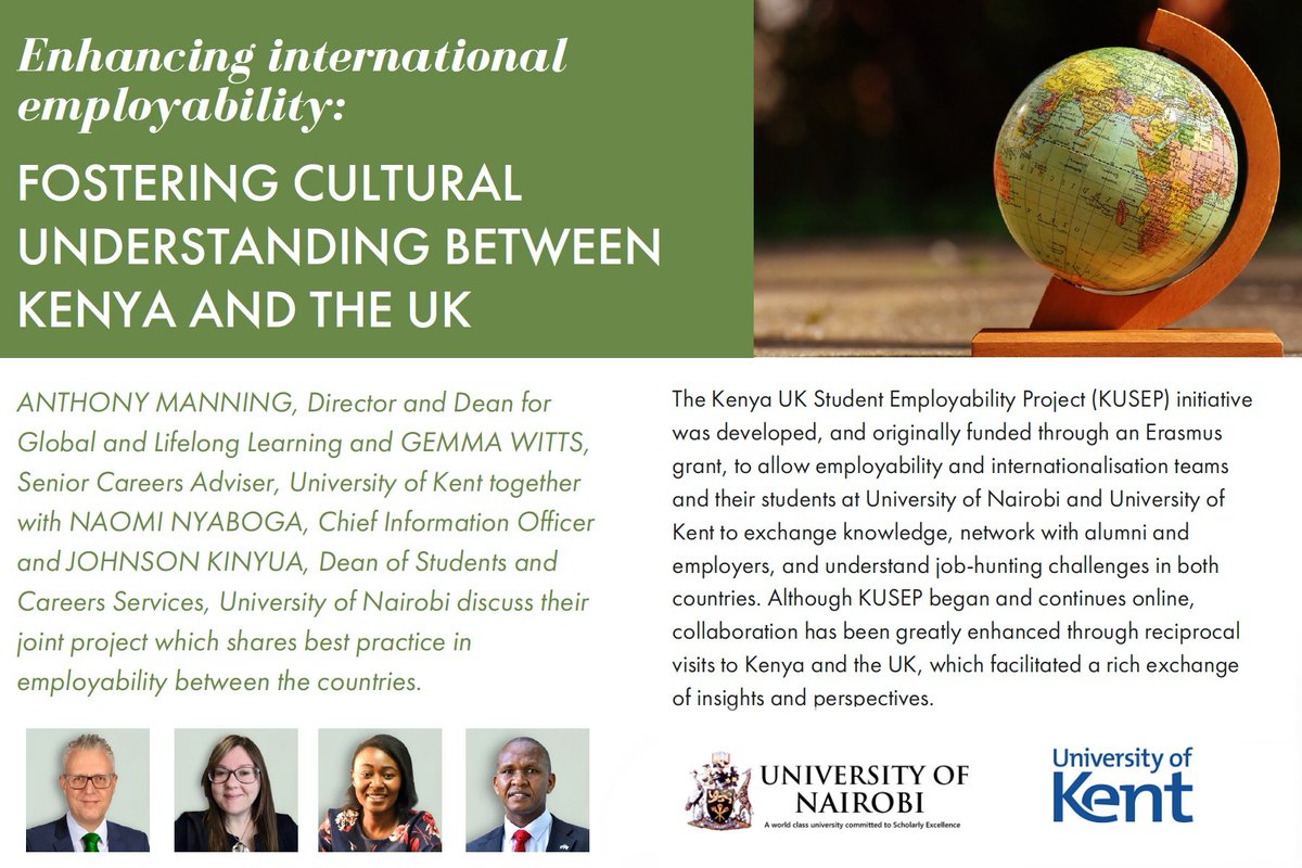 Anthony Manning (@drantmanning) on Twitter photo Great to see the <a href="/AGCAS/">AGCAS</a> Phoenix article I worked on with <a href="/gemma_witts/">Gemma</a> of <a href="/UniKentEmploy/">Uni Kent Employ</a>, @naominyaboga & <a href="/irerikinyua/">Johnson Ireri Kinyua</a> of the Uni of Nairobi <a href="/uonbi/">University of Nairobi</a> now in print. We share details of our employability project for students & staff in Kenya & the UK PG 44-45 👉bit.ly/4d8YHYu Great to see the <a href="/AGCAS/">AGCAS</a> Phoenix article I worked on with <a href="/gemma_witts/">Gemma</a> of <a href="/UniKentEmploy/">Uni Kent Employ</a>, @naominyaboga & <a href="/irerikinyua/">Johnson Ireri Kinyua</a> of the Uni of Nairobi <a href="/uonbi/">University of Nairobi</a> now in print. We share details of our employability project for students & staff in Kenya & the UK PG 44-45 👉bit.ly/4d8YHYu