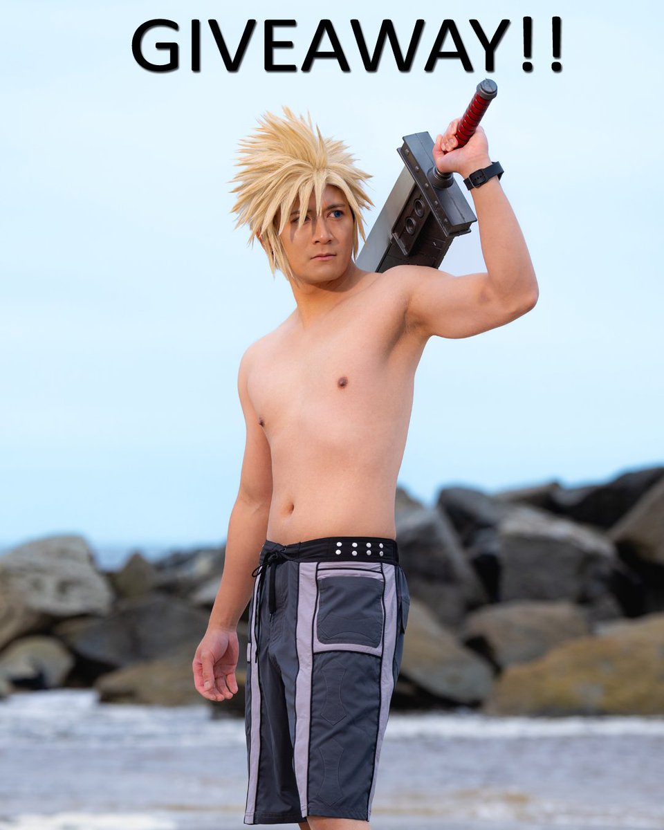 🎉 GIVEAWAY! 🎉 Here's your chance to win Costa del Sol Cloud Swim Shorts!

[ Follow, Like, Retweet ] For a chance to win!

Winner announced July 30th.  Choose from available sizes. Open worldwide, 18+. Good luck!

#CloudStrife #FFVII #FinalFantasyVII