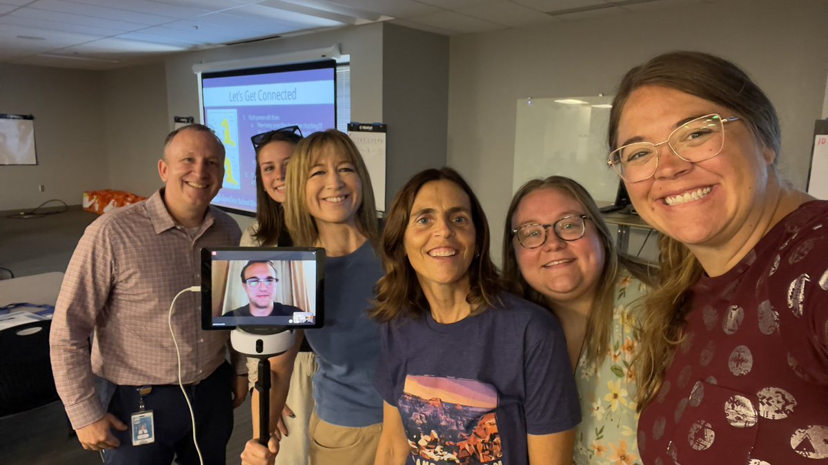 Welcome to our small but mighty new group of 2nd grade teachers!  #ISD2nd #isdstrong