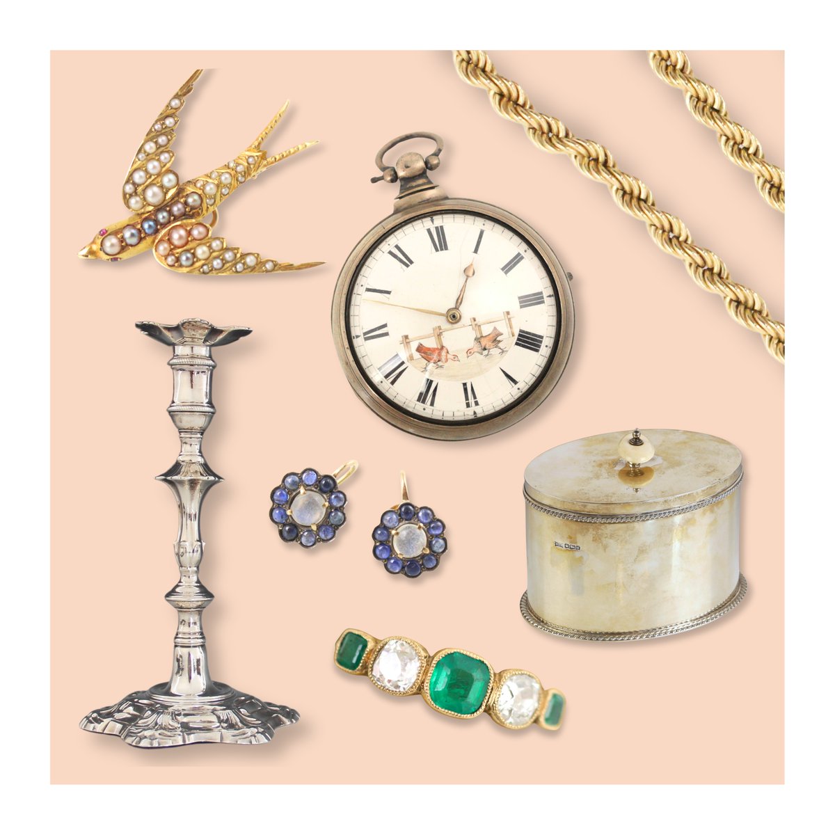 TrevanionGB's tweet photo. We will be holding a series of silver, jewellery &amp; watch valuation events throughout August.

If you have pieces that you are considering selling, or are curious to find out what your items could be worth, contact our offices:

📞01948 800 202
📧info@trevanion.com https://t.co/Eb3WbX9ZsK