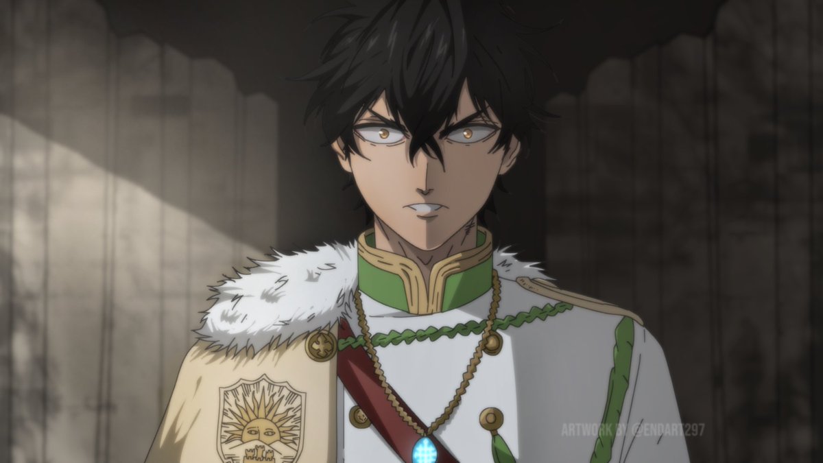 EndArt297's tweet photo. Yuno Grinberryall in anime style 🔥
#BlackClover 
#ブラッククローバー
#Blackcloverfanart https://t.co/KqqBWvSW0m