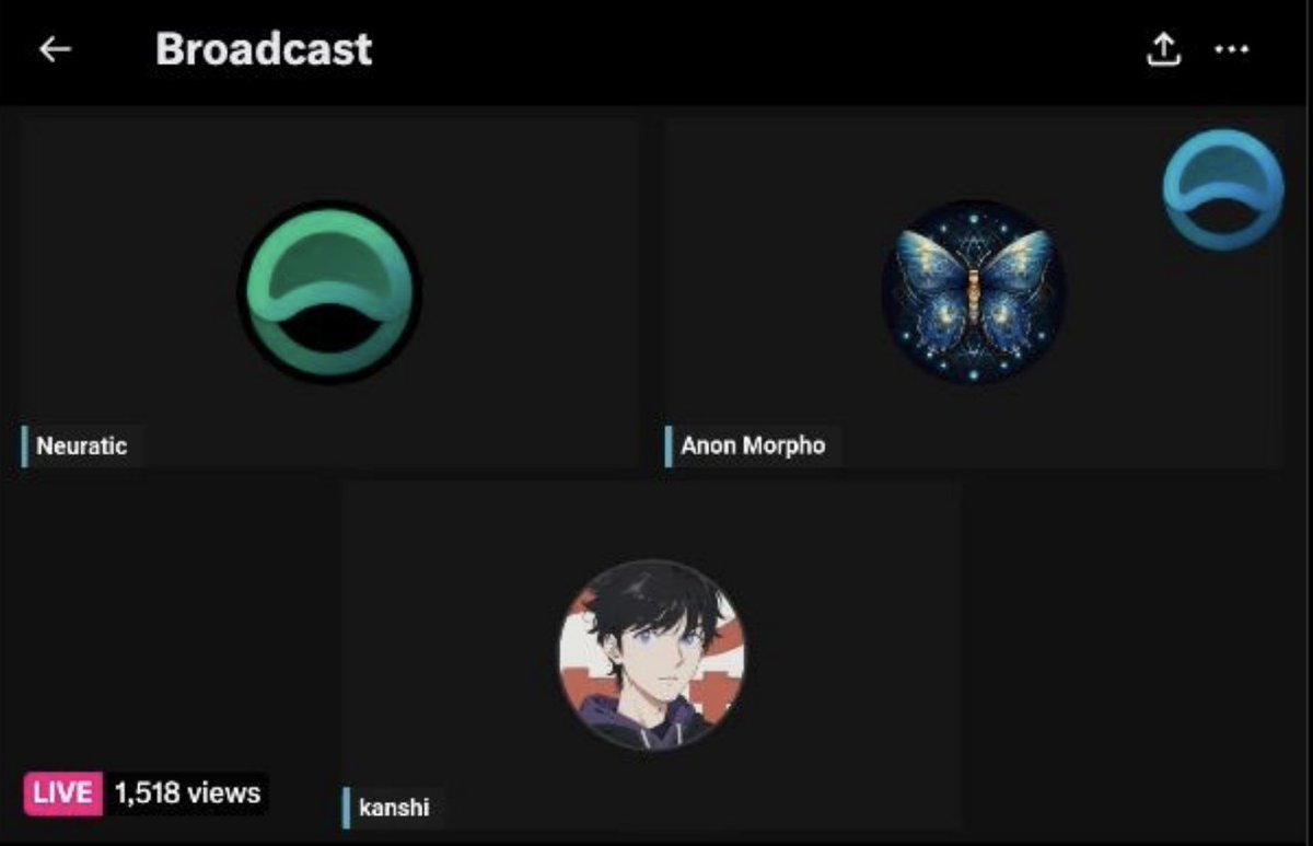 Massive turnout on the <a href="/AnyoneFDN/">ANyONe Protocol</a> Twitter space

#Privacy matters