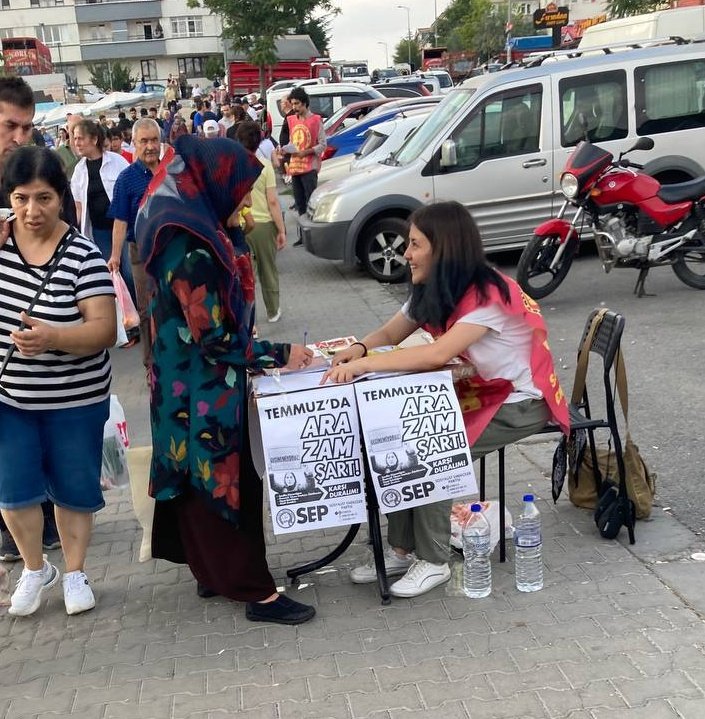 📌 Tuzluçayır

Açlığa ve yoksulluğa karşı Temmuzda Ara Zam Şart!
Tüm ücretlere ara zam için mücadelemiz sürecek 🚩