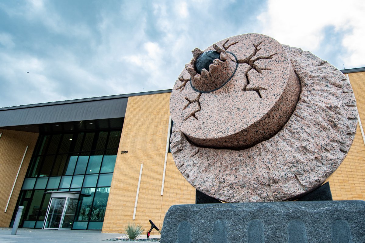 At the Angelo State University Mayer Museum you will find “Breaking Through” by Candyce Garrett. This piece reminds us of the struggle to endure and do something others thought impossible. #arttrek #ttuspublicart