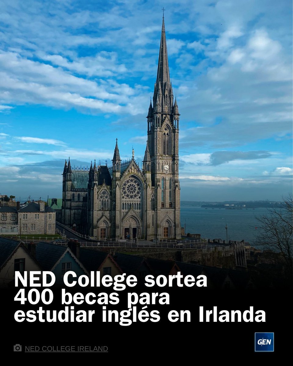 SomosGEN's tweet photo. #GenInforma 🗞️ | La escuela de inglés NED College de Irlanda, habilitó el 22 de julio la tercera edición de su programa #BeNED de sorteo de becas para estudiantes de América Latina. Son 40 becas completas del 100 % y 360 becas parciales con descuentos del 30 %, 40 % y 50 % para estudiar inglés en Irlanda durante 25 semanas. Los estudiantes también pueden trabajar y conocer la cultura del país. 🚨
👉🏻 De las 400 becas: 200 serán distribuidas para el campus de Dublín y 200 para el campus de Limerick, que son las dos sedes de NED College en Irlanda.
👉🏻 Los interesados en las becas deben completar, entre el 22 de julio y el 7 de agosto, el formulario que aparece en https://t.co/d4es57R4Rd y abonar € 20 (veinte euros) para inscribirse y acceder a un test de evaluación.