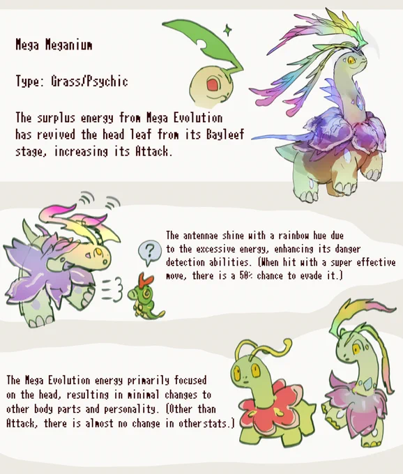 Mega Meganium/Mega Flygon (ENG Translation) 