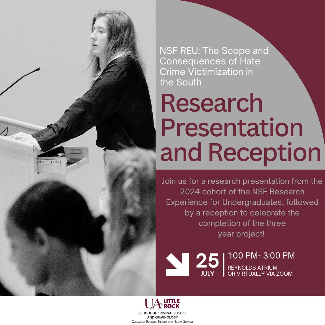 UALR School of Criminal Justice & Criminology tweet media