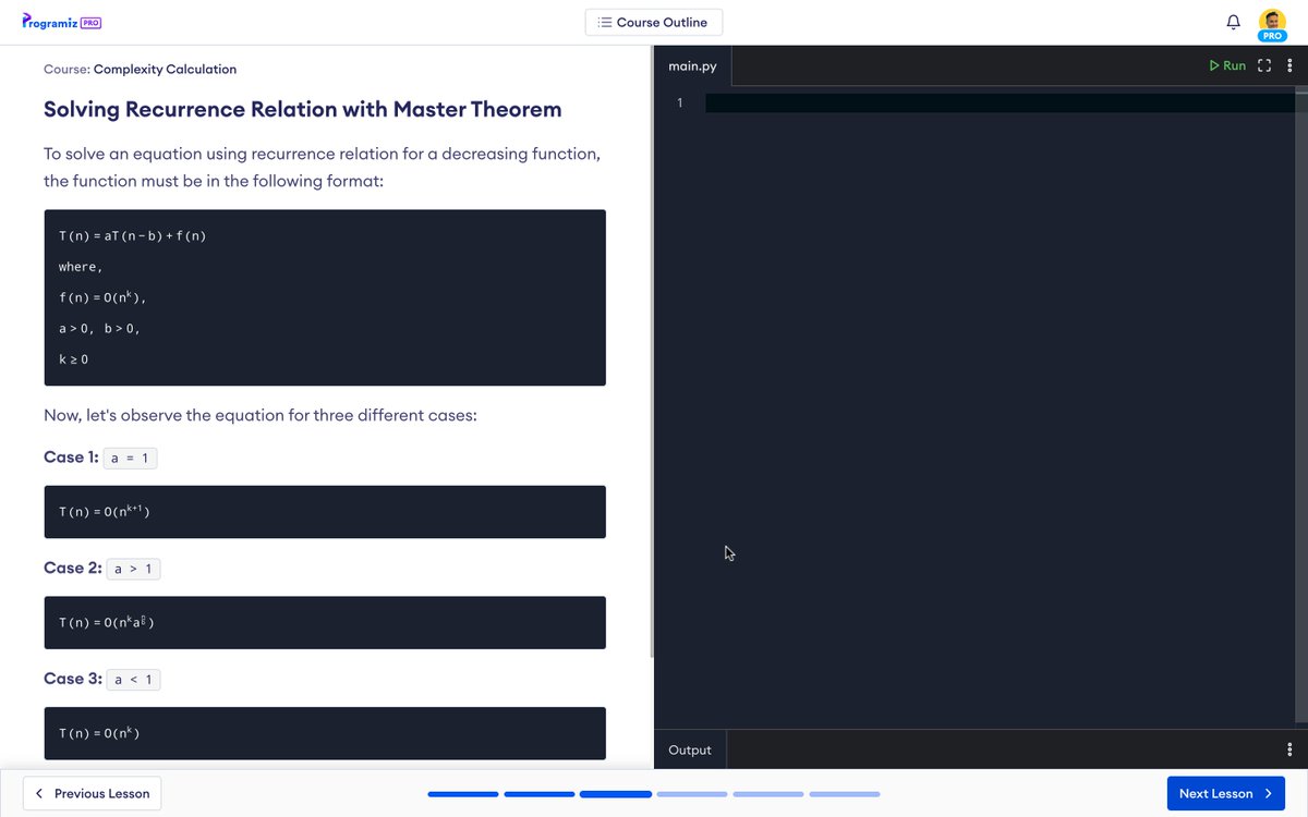 roshankc2000's tweet photo. #LSPPDay53

I am currently studying about Complexity Calculation as a basic part of DSA with Python. I studied about Decreasing Function, Recurrence Relation for Decreasing Function &amp; Solving Recurrence Relation with Master Theorem.

#60DaysOfLearning2024 #LearningWithLeapfrog https://t.co/UFvfyJhi2B