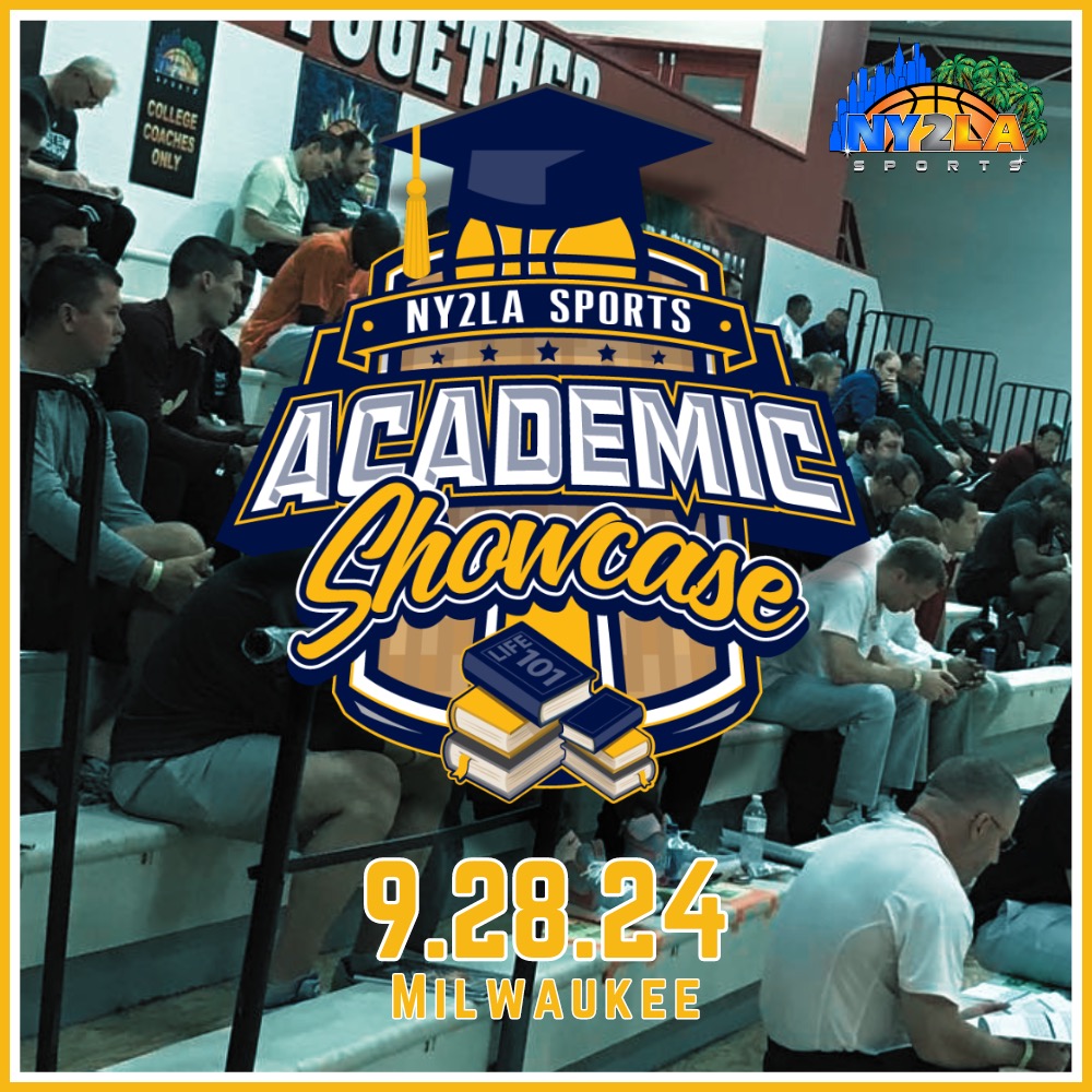 ny2lasports's tweet photo. Secure your spot today.... 👇

🔥🚨NY2LA Academic Showcase🚨🔥

🗓️September 28
📍Mequon, WI
🗣️Be coached by high academic college coaches
📸Media exposure
🎥Highlight videos
🏀Top competition

Register Here: https://t.co/eSNeNnUZoW https://t.co/M1PZGdqLOZ