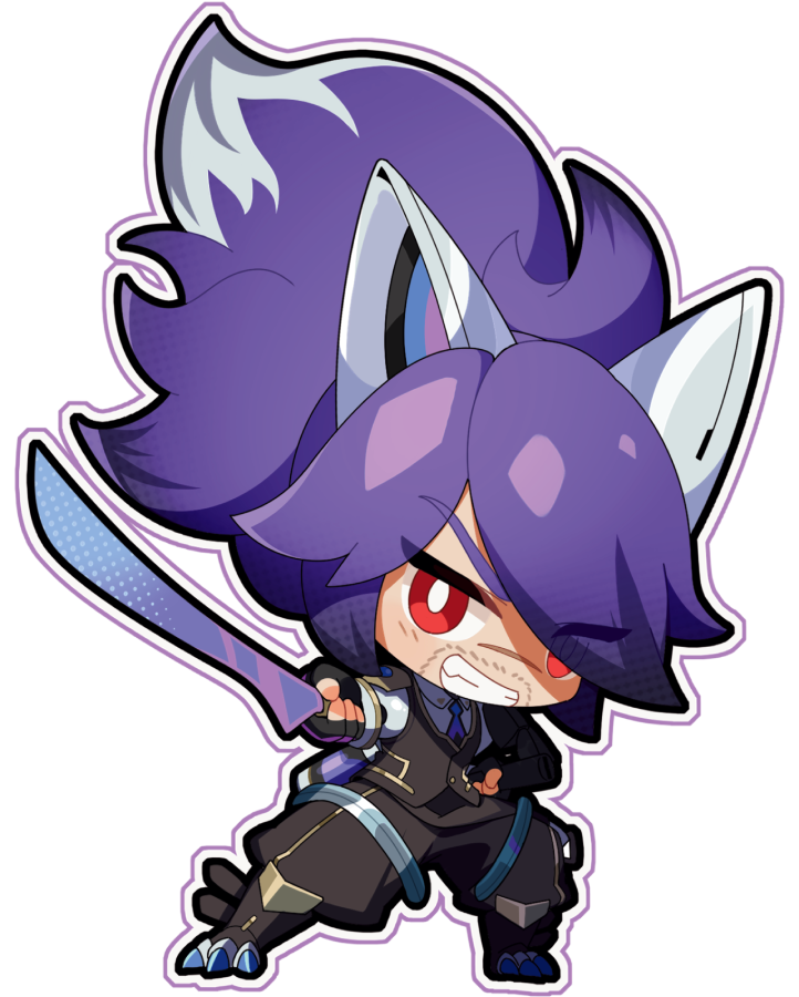 「Battle Wolf Yasuo Chibis by Focus Lab 」|Spideraxeのイラスト