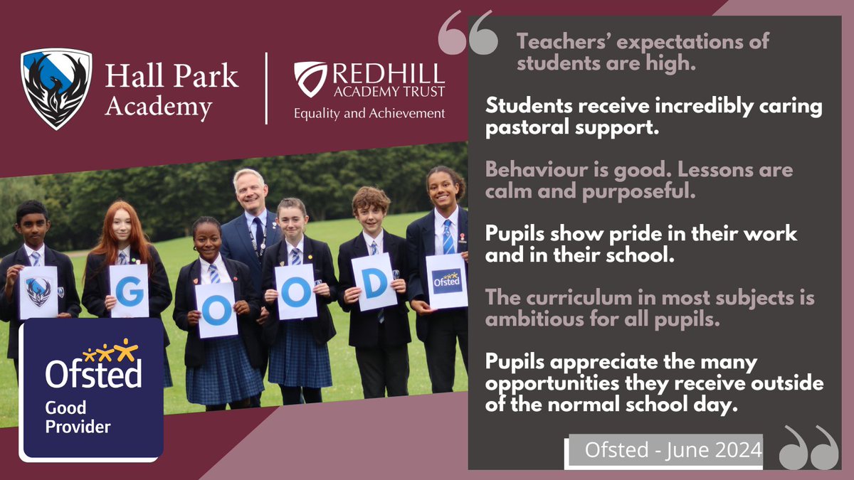 Redhill Academy Trust tweet media