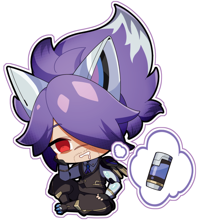 「Battle Wolf Yasuo Chibis by Focus Lab 」|Spideraxeのイラスト