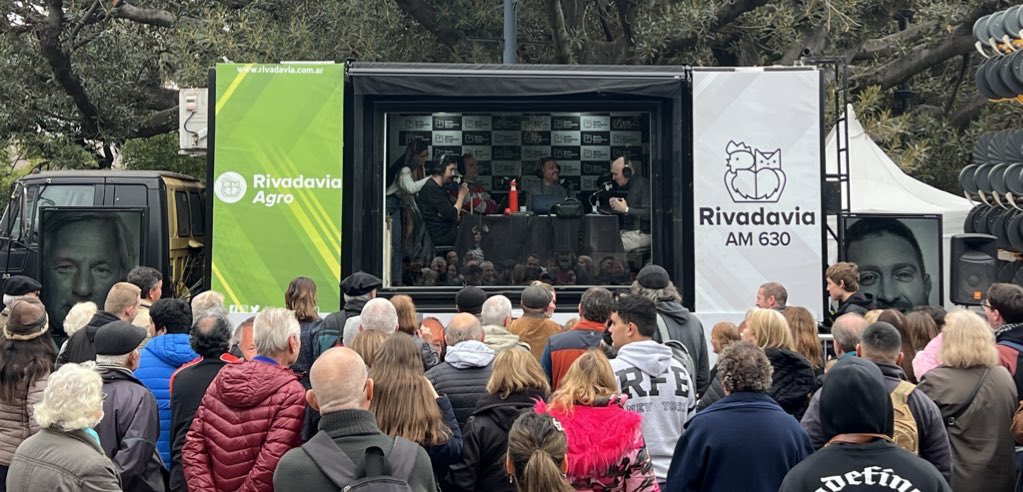 Desde temprano recorriendo la #ExpoRural24 💪🏻🌾🐮