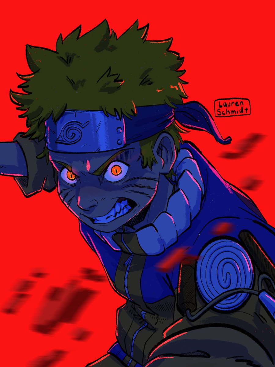 NARUTO「I just love Naruto 」|Lauren Schmidt - COMMISSIONS CLOSEDのイラスト