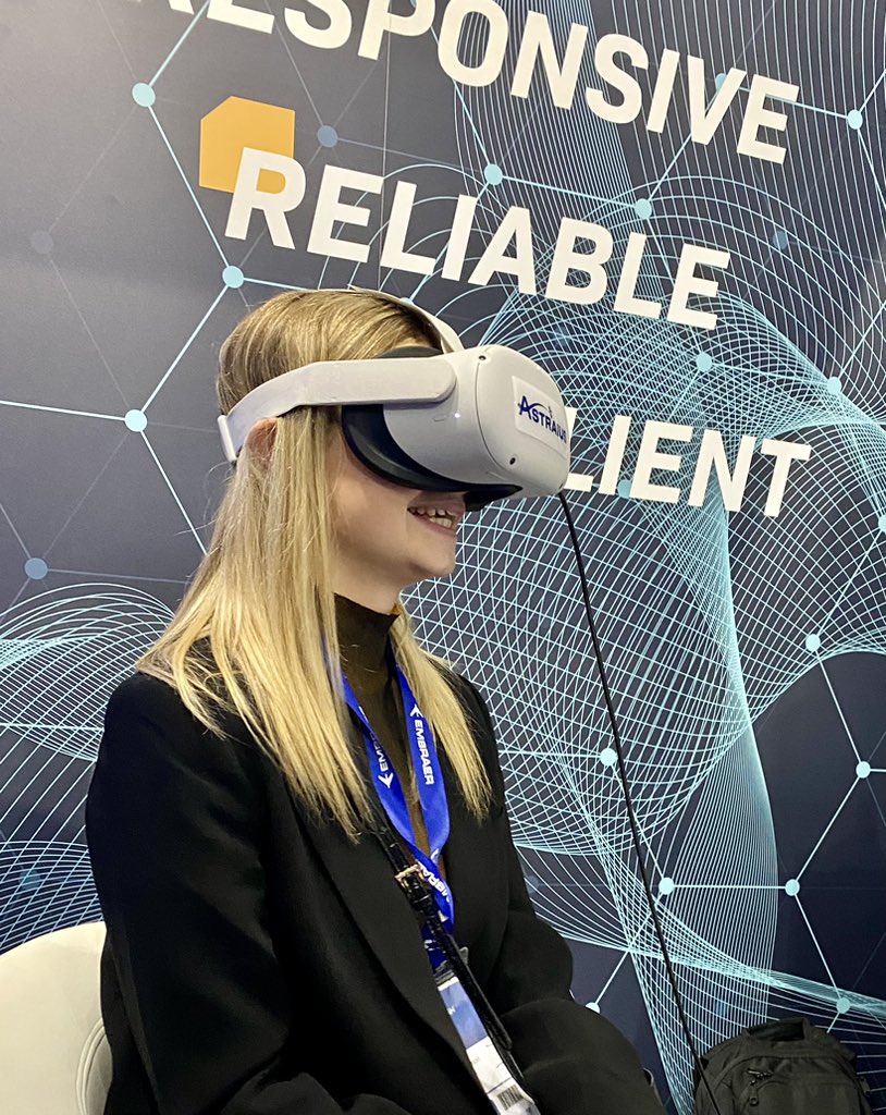 As we finish Day 2 of Farnborough, our VR experience has proved a hit. Join us tomorrow for a virtual ride into space with an ‘air-launch’ from our C17 and into Low Earth Orbit on top of our launch rocket 🚀 Space Zone, Hall 4 #Farnborough2024 <a href="/spacegovuk/">UK Space Agency</a> <a href="/FIAFarnborough/">Farnborough Airshow</a>