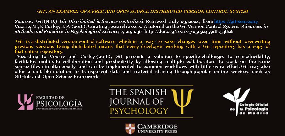 Spanish_PsyJour's tweet image. #AuthorResources
Git : An example of a free and #OpenSource #DistributedVersionControlSystem
@github @vuorre @jalapic