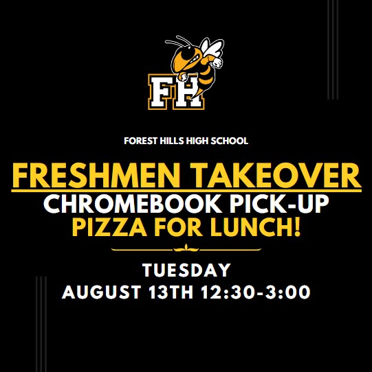 ForestHillsHSNC's tweet photo. 3 Weeks until FRESHMEN TAKEOVER! We are inviting EVERY Incoming Freshmen onto The Jacket Campus to see what life at The Hills is really all about! Pizza lunch will be provided for all present! #TheJacketWay
@AGHoulihan @UCPSNC https://t.co/i7kU5SUAl8