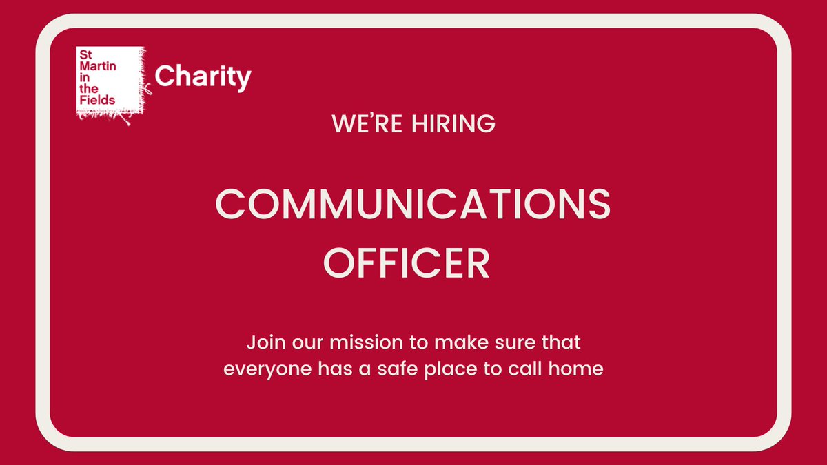 SMITFCharity's tweet photo. Reminder that we are #hiring a Communications Officer to join our team!

Applications for this position close on Sunday 4 August 2024, 11.59pm.

For more info, and to apply: https://t.co/iblFYrtPGx

#CharityJob https://t.co/oabczGyTup
