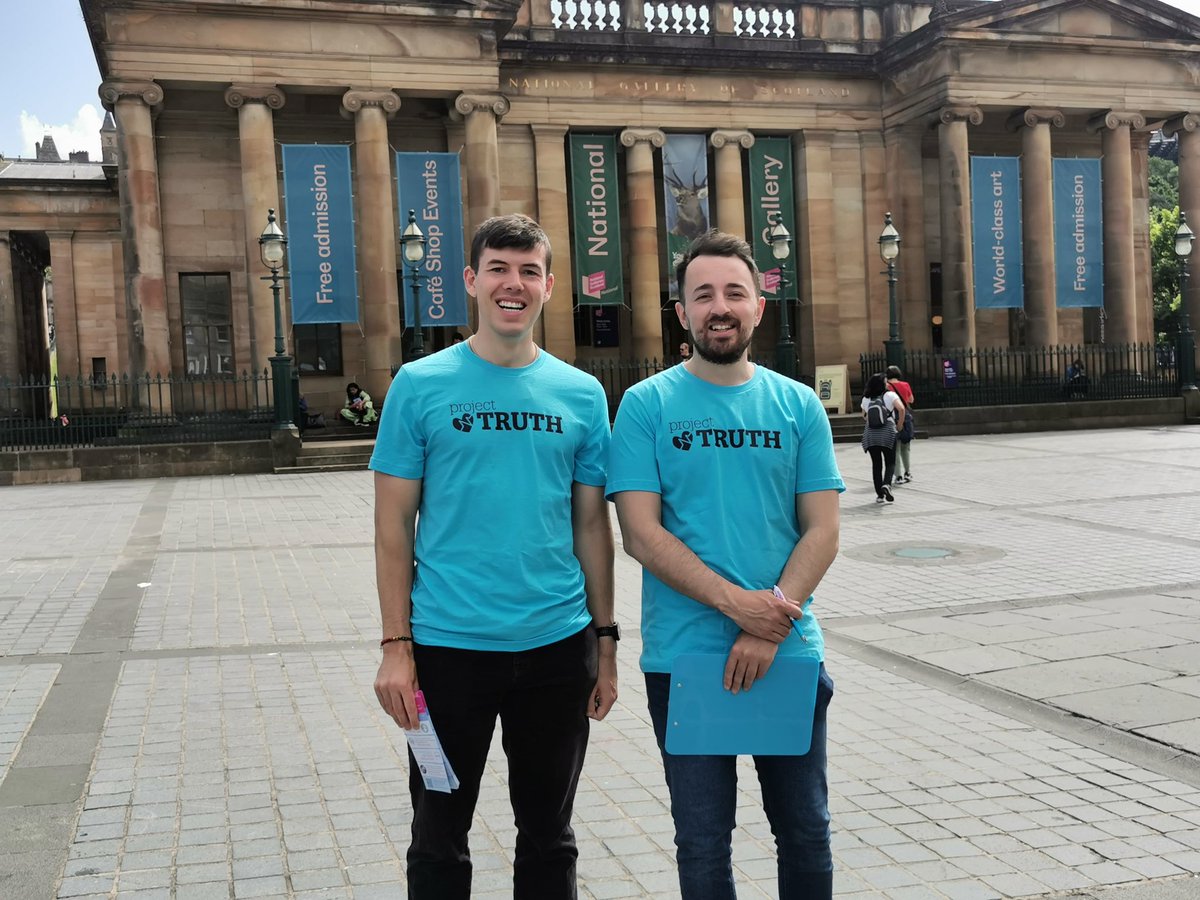 spucprolife's tweet image. A brilliant first day in glorious Edinburgh with team members surpassing themselves by getting stuck in with chatting to the public from the get-go! 👏🎉

#ProjectTruth #Roadshow24