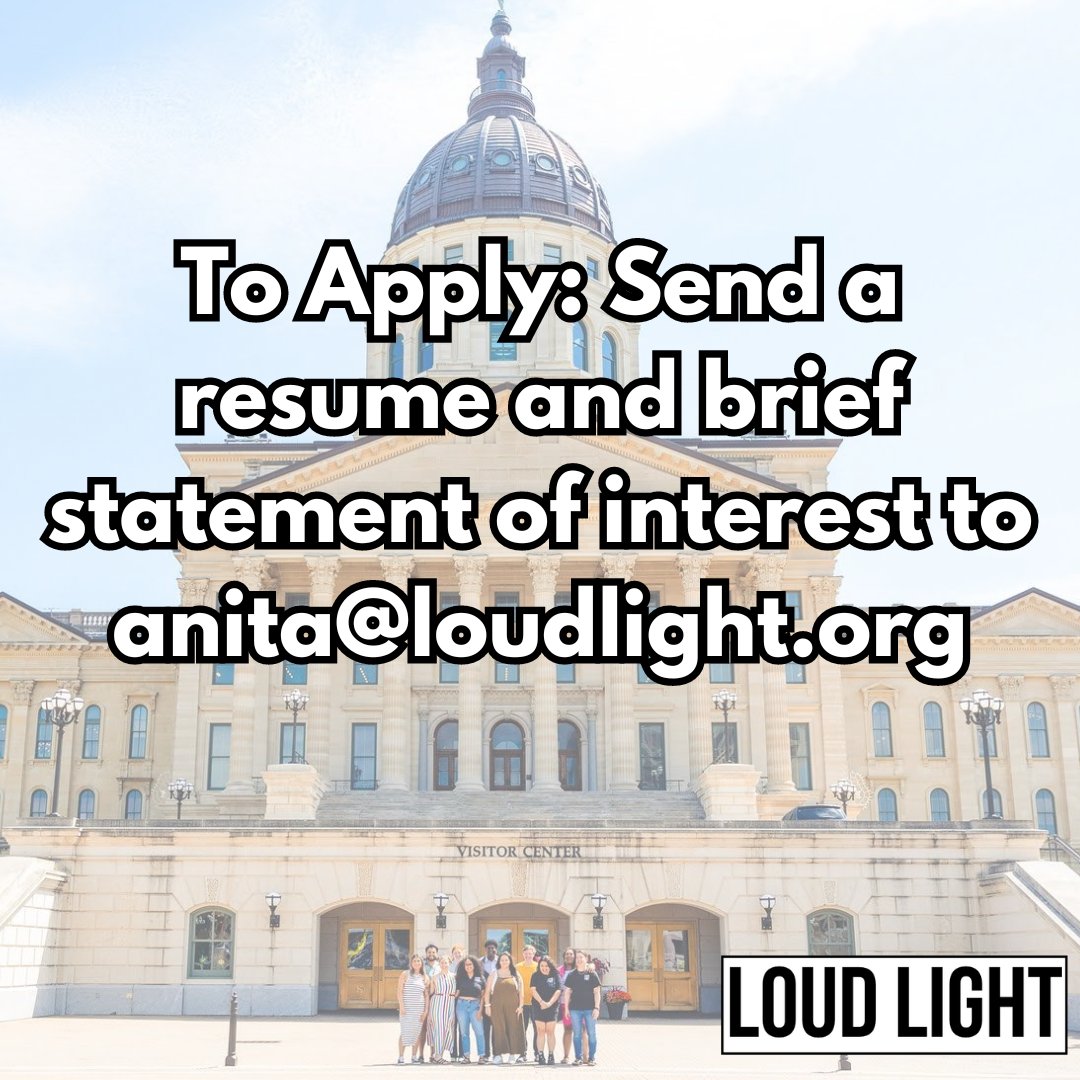 loud_light's tweet photo. We are STILL hiring and looking for students to work with us this fall π!
For more details go to https://t.co/hfUFCTuCER π
#kansas #ks #ksleg #kstate #ku #wichitastate #washburn #pittstate #forthaysstate https://t.co/Y4Wn7YqUo6