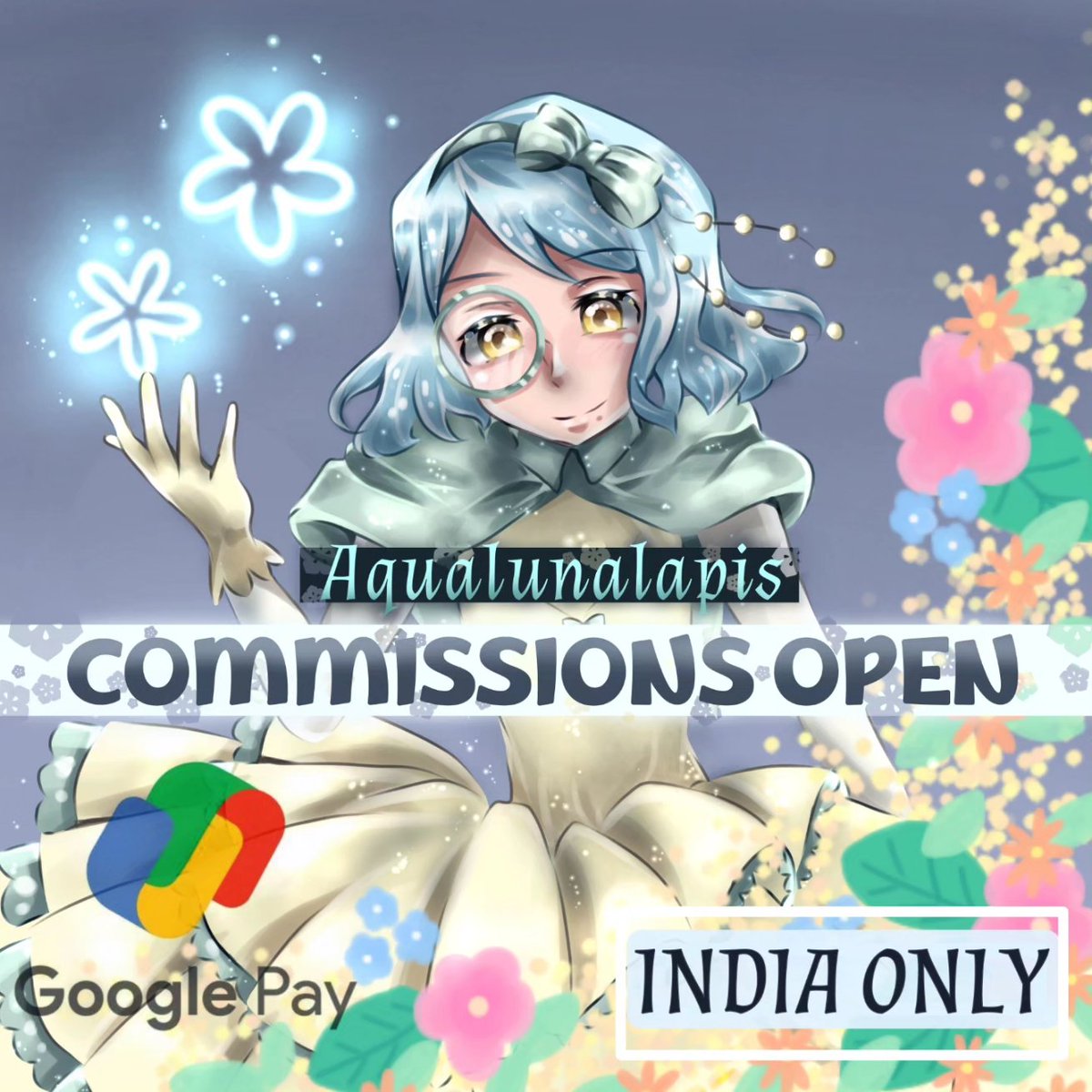 COMMISSIONS OPEN NOW! ✨
🌷As of now, it'll be only available in India.
🌷For further details, refer this thread.
🌷If you are interested or have any doubt, you can dm me here and on Instagram!
#artcommissions