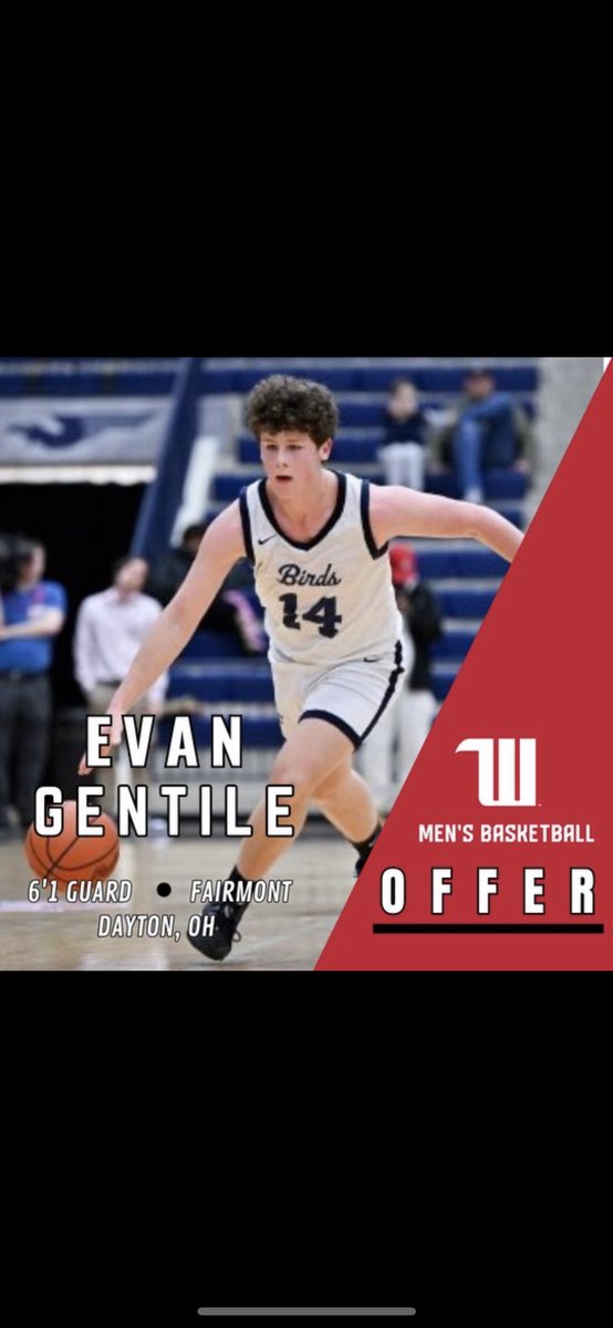 Evan Gentile (@evangentile2025) on Twitter photo Blessed to receive an offer from Wittenberg University. Thank you to all the coaches! <a href="/WittenbergHoops/">Wittenberg Hoops</a> Blessed to receive an offer from Wittenberg University. Thank you to all the coaches! <a href="/WittenbergHoops/">Wittenberg Hoops</a>