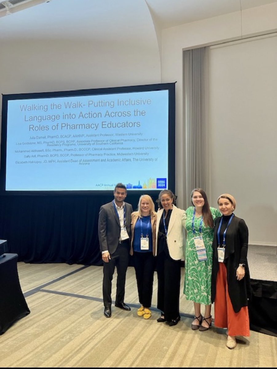 AACP2024 was a resounding success <a href="/AACPharmacy/">AACP</a>. Grateful for the opportunity to present two sessions alongside phenomenal colleagues <a href="/JLWRiver/">Jordan Wulz</a> <a href="/ellenshalane/">Ellen Jones, PharmD, BCACP (she/her)</a> <a href="/CJohnsonRx/">Chris Johnson, PharmD, MEd, BCACP</a>. The brainstorming for AACP2025 has already started 🤩