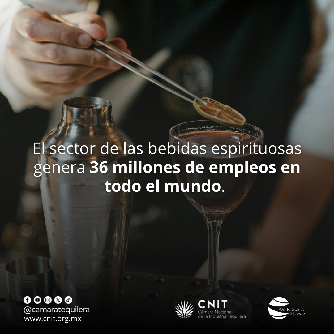 camaratequilera's tweet photo. Te invitamos a conocer el estudio del impacto global de las bebidas espirituosas presentado por la World Spirits Alliance.

@wsa_spirits 

#CNIT #TEQUILA #MÉXICO https://t.co/inLpE7unLy