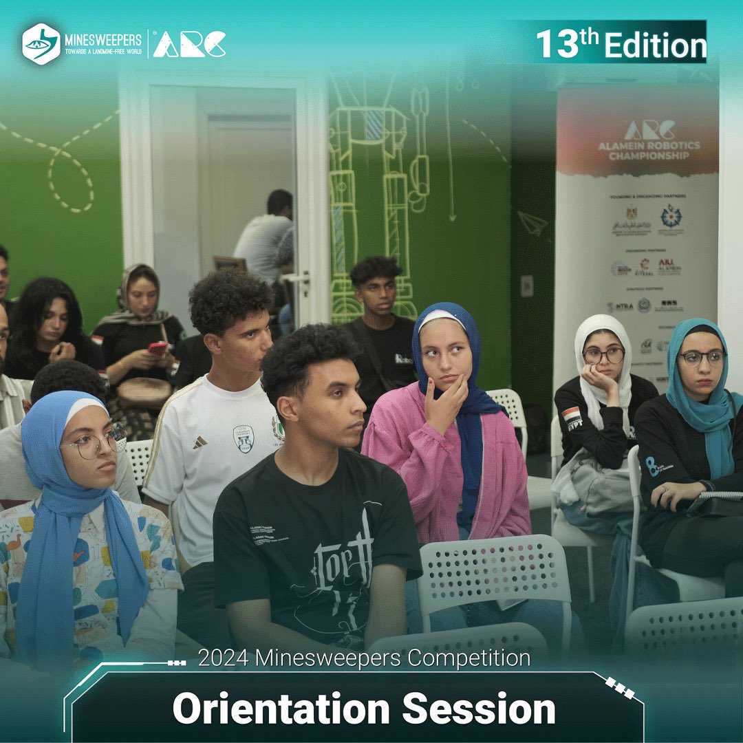 Glimpses of Yesterday's Orientation Session!

This insightful session has covered so many aspects as how to learn more about the competition details, rules, and how to prepare effectively.

register now!
landminefree.org/registration/

#Minesweepers #minesweepers24 #ARC2024 #orientation