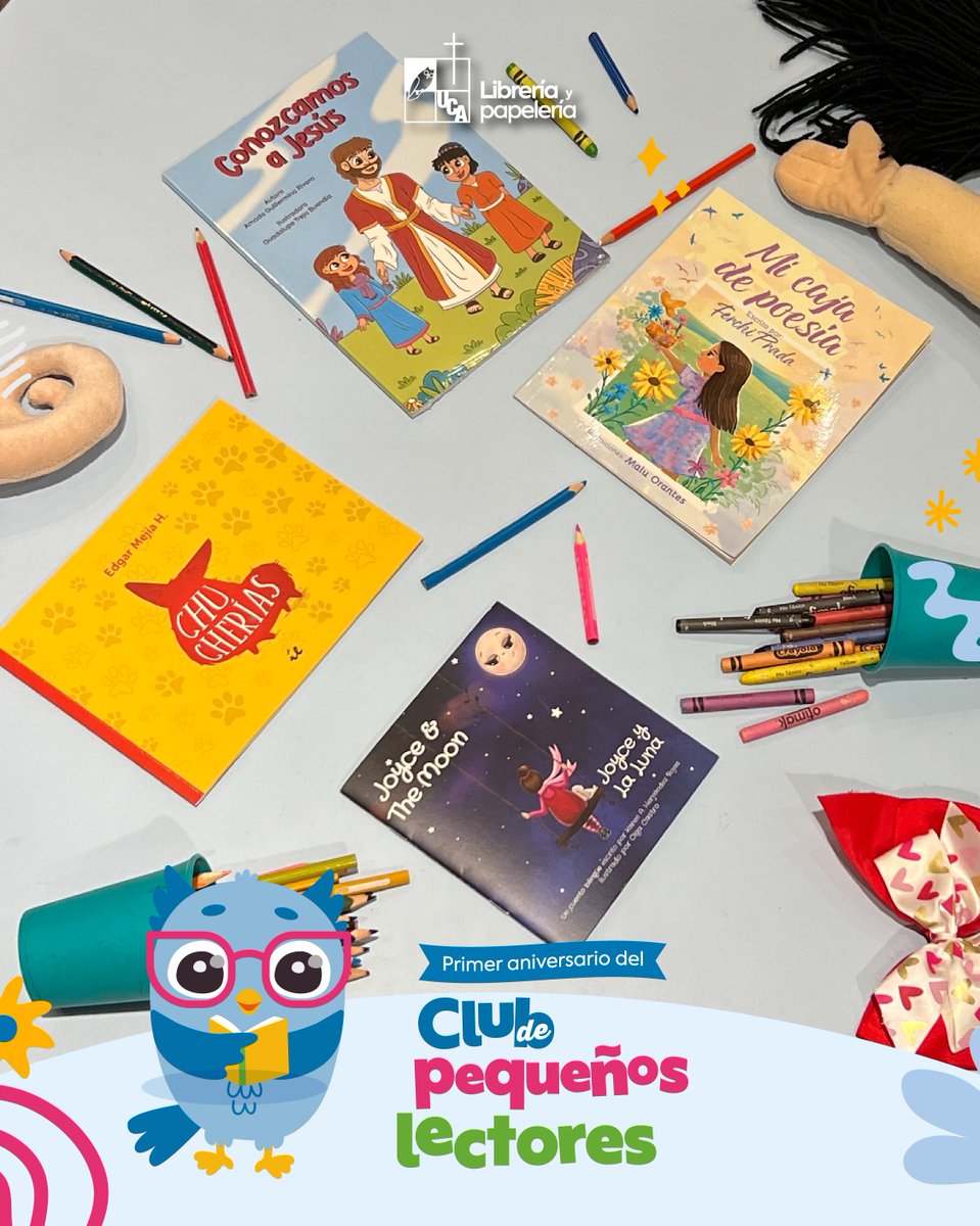 LibreriaUca's tweet photo. Se viene la sesión del Club de Pequeños Lectores de Librería UCA. ¡Te esperamos! https://t.co/RqWNsGStYG