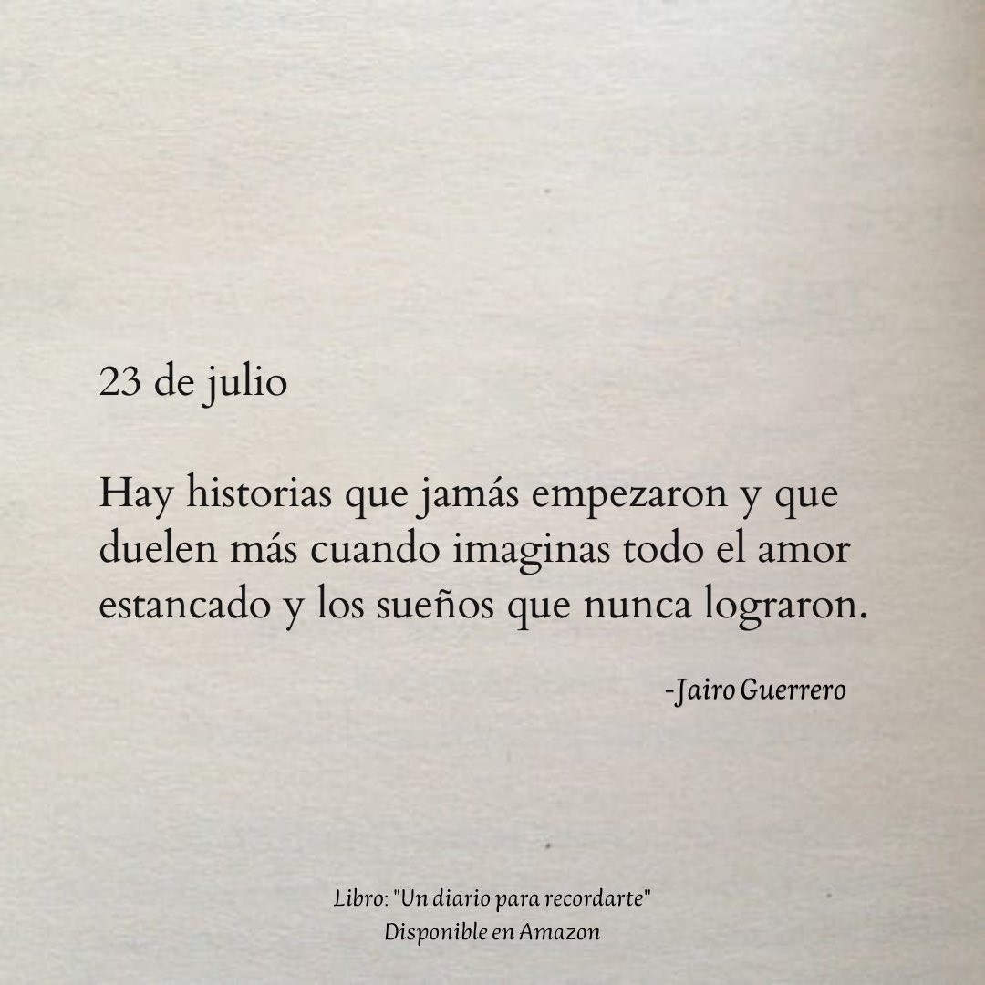 JaiiWriter's tweet photo. 23 de julio. ✍🏻 https://t.co/he6rUHSqhn