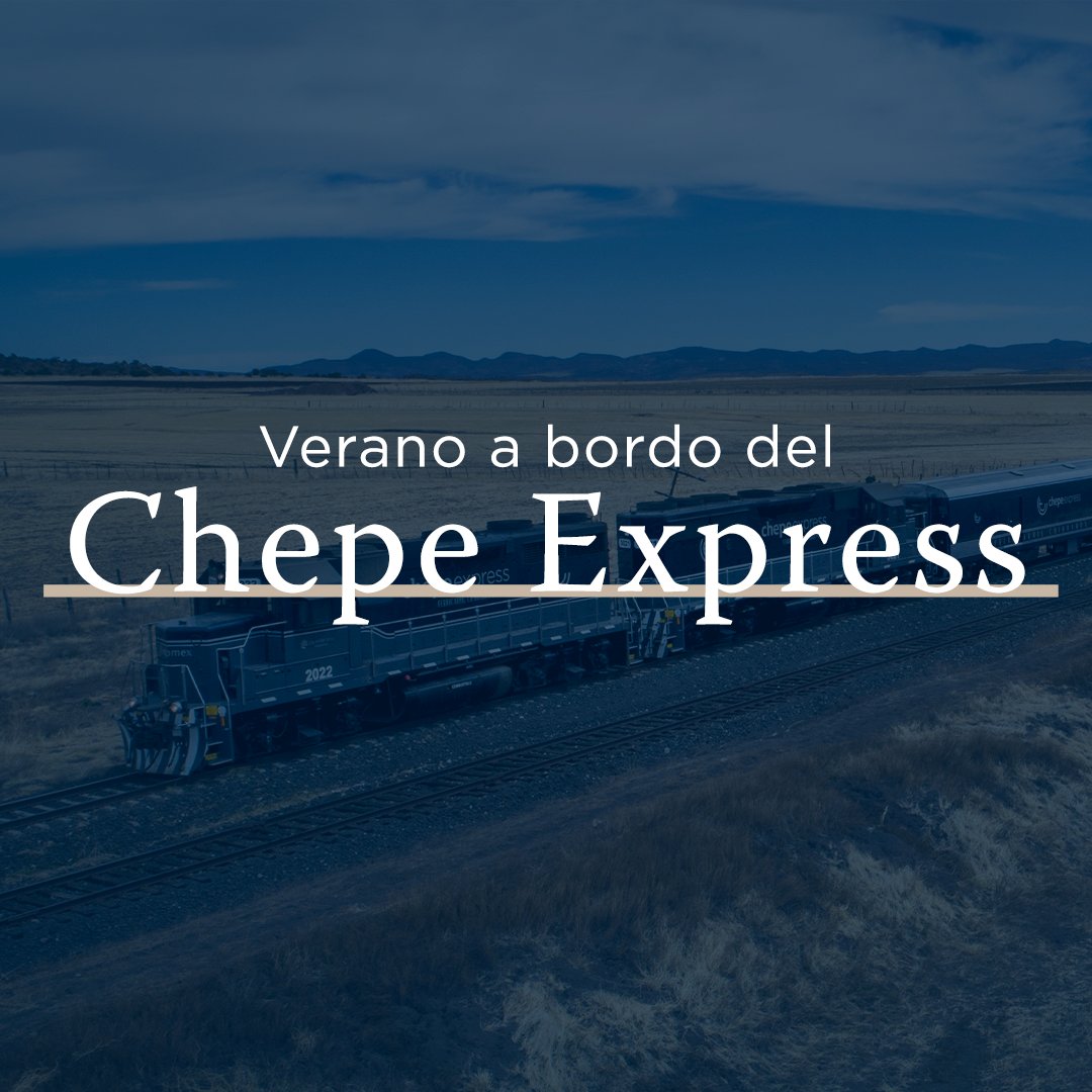 chepeexpress's tweet photo. Te dejamos toda la información que necesitas para viajar este verano a bordo del Chepe Express de Chihuahua a Divisadero.
📲 ¡Reserva ahora por correo! chepe@ferromex.mx
*Consulta términos y condiciones de nuestras promociones. #BarrancasDelCobre #SierraTarahumara #ChepeExpress https://t.co/qCoZaGz1Rq
