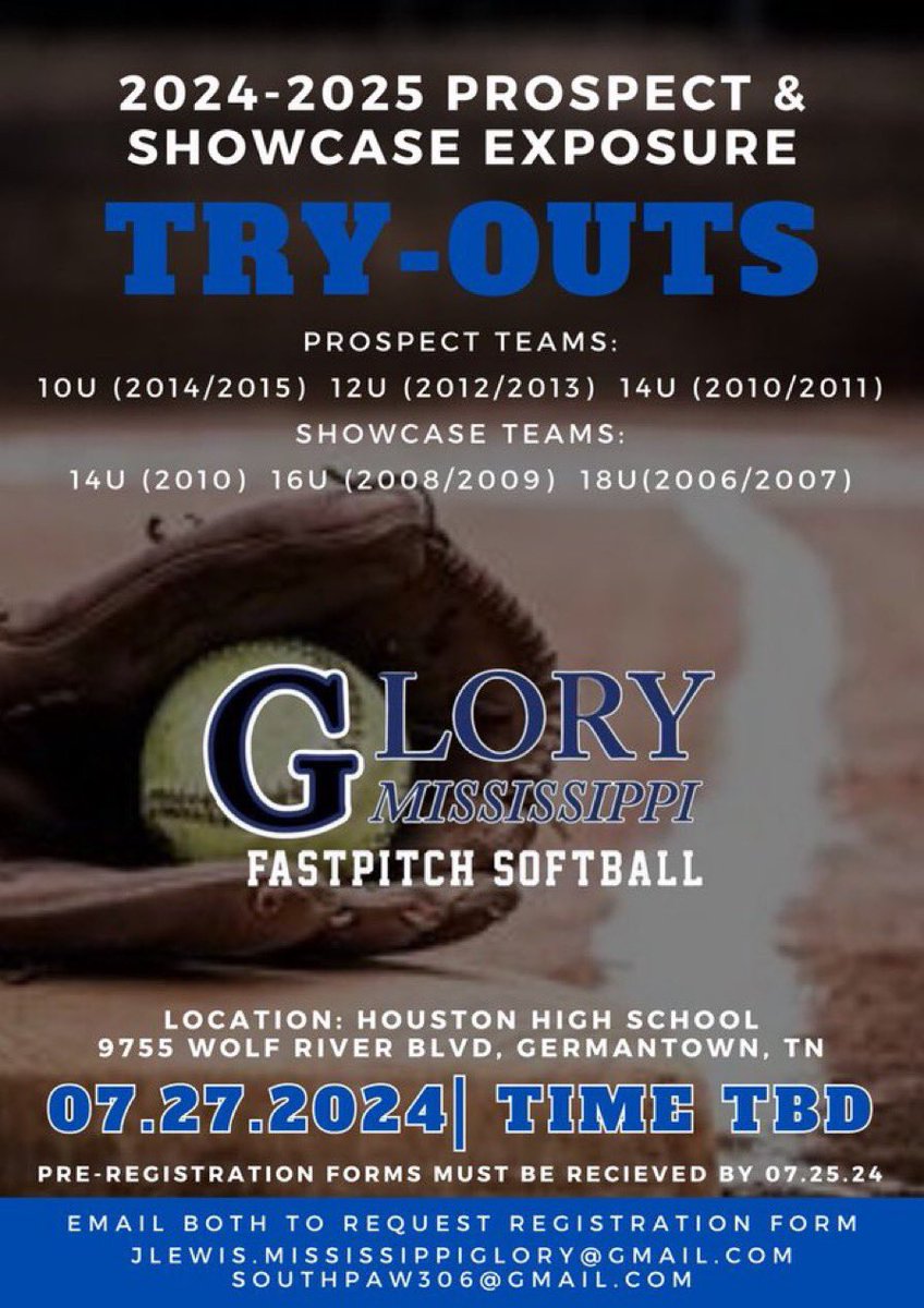 Prospect tryouts this Saturday!