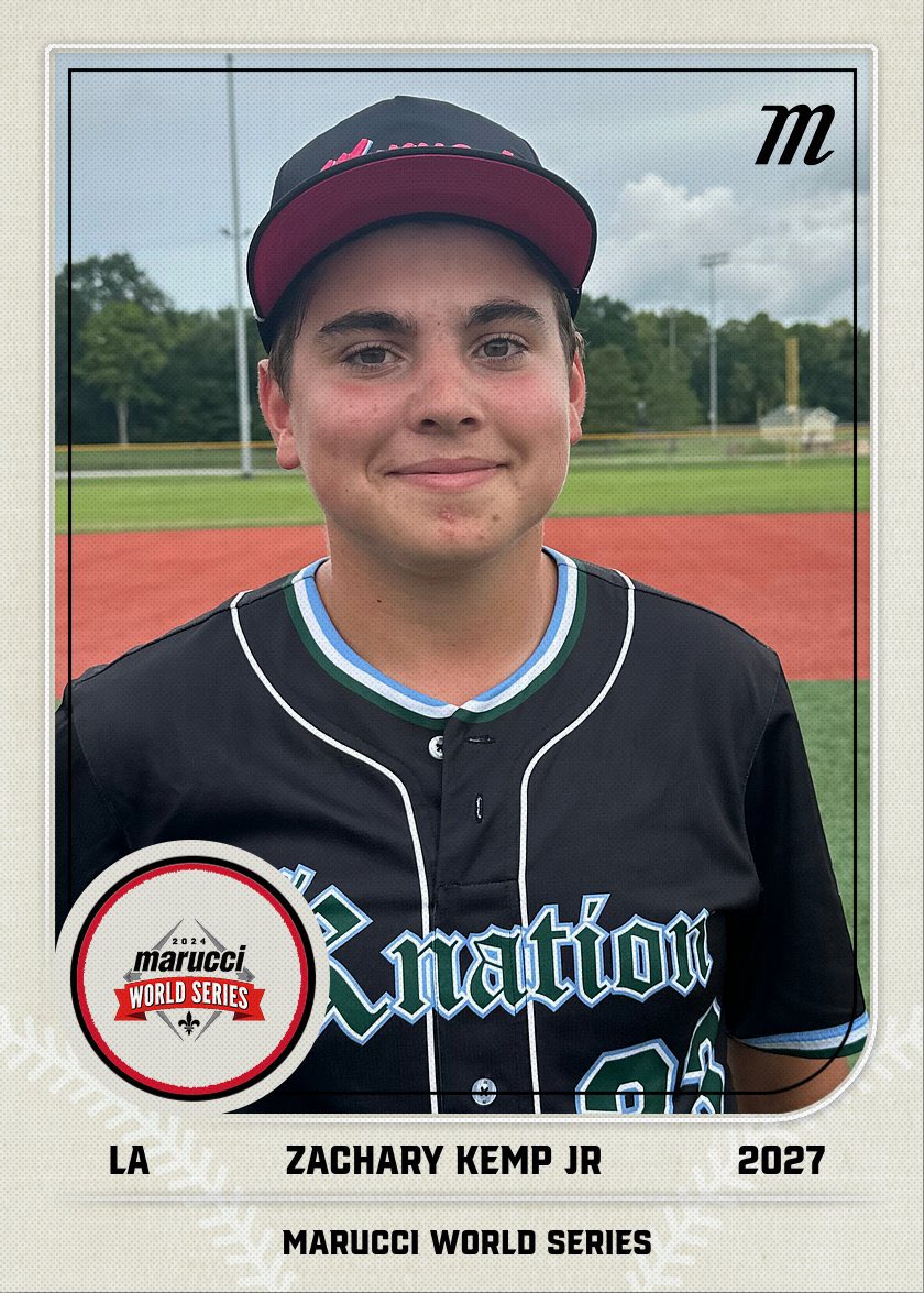 2DsportsbsbLA's tweet photo. ⭐️Player of the Game⭐️

Knights Knation 15u Marucci 24(@knightknation4L)
#Marucciworldseries2024 https://t.co/8ITh1nIta4